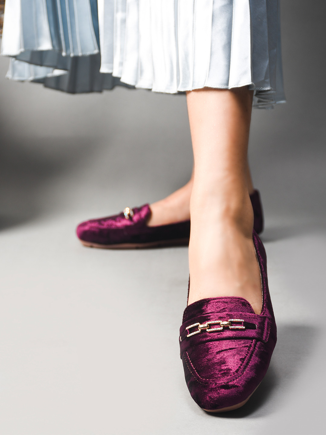 PEEK Cherry Classic Round Toe Ballerinas