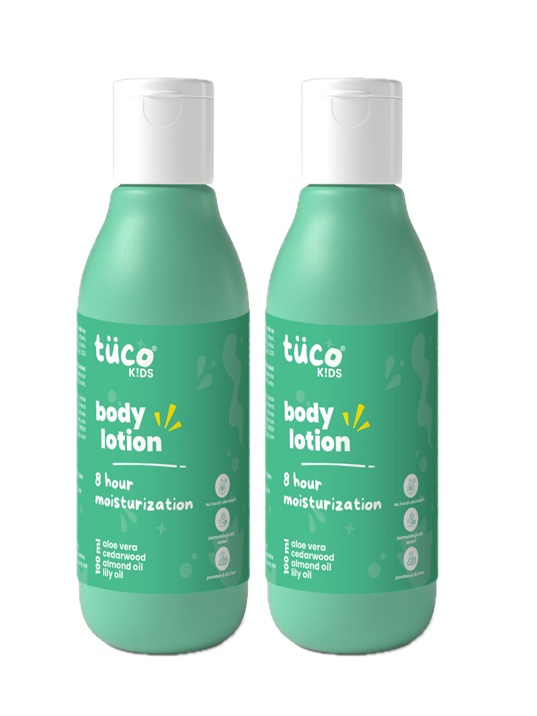 Tuco Intelligent Kids Set Of 2 Body Lotion- 100 ml Each