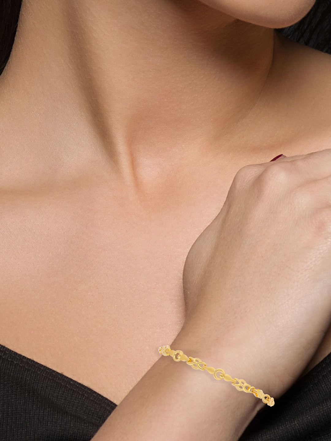 C KRISHNIAH CHETTY JEWELLERS PVT LTD 22KT Gold Bracelet- 6.62 g