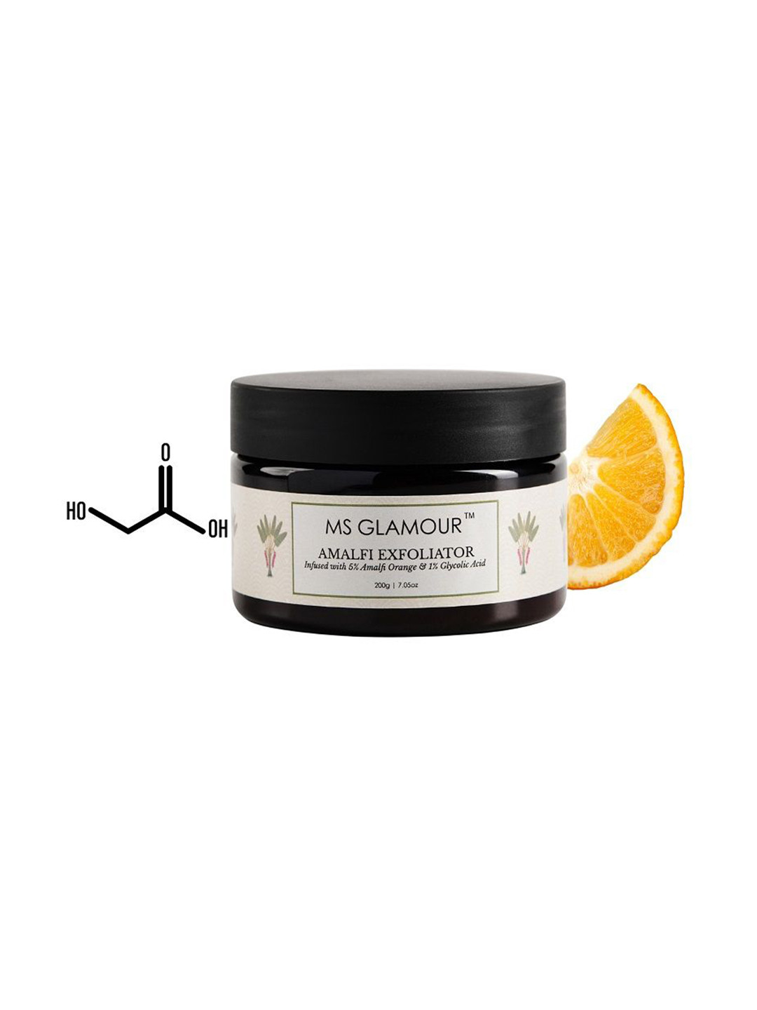 MS Glamour Amalfi Exfoliator With 1% Glycolic Acid - 200 g