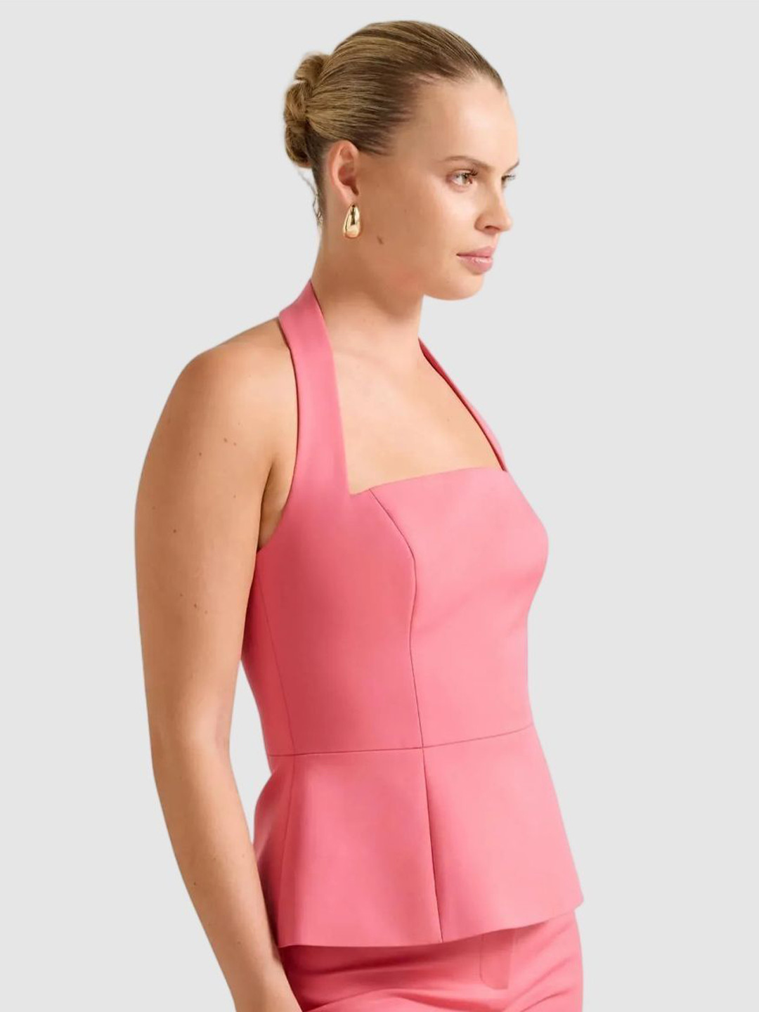 Forever New Halter Neck Fitted Top