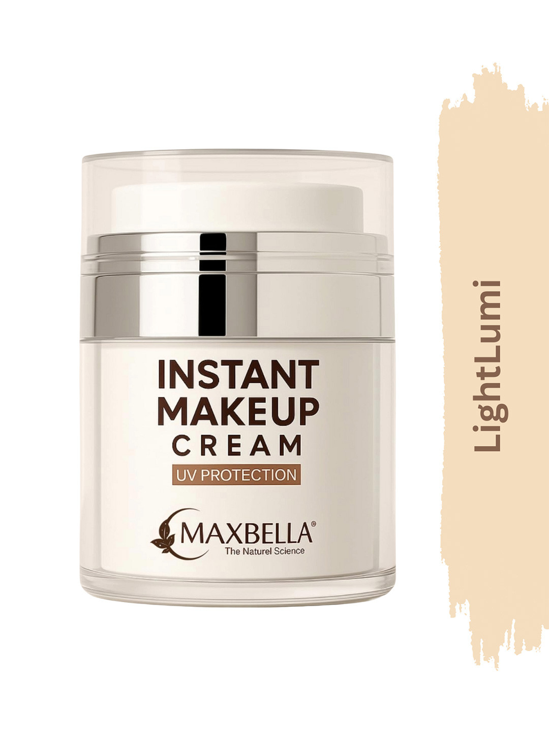 MaxBella UV Protection Instant Makeup Cream - 45 g - LightLumi