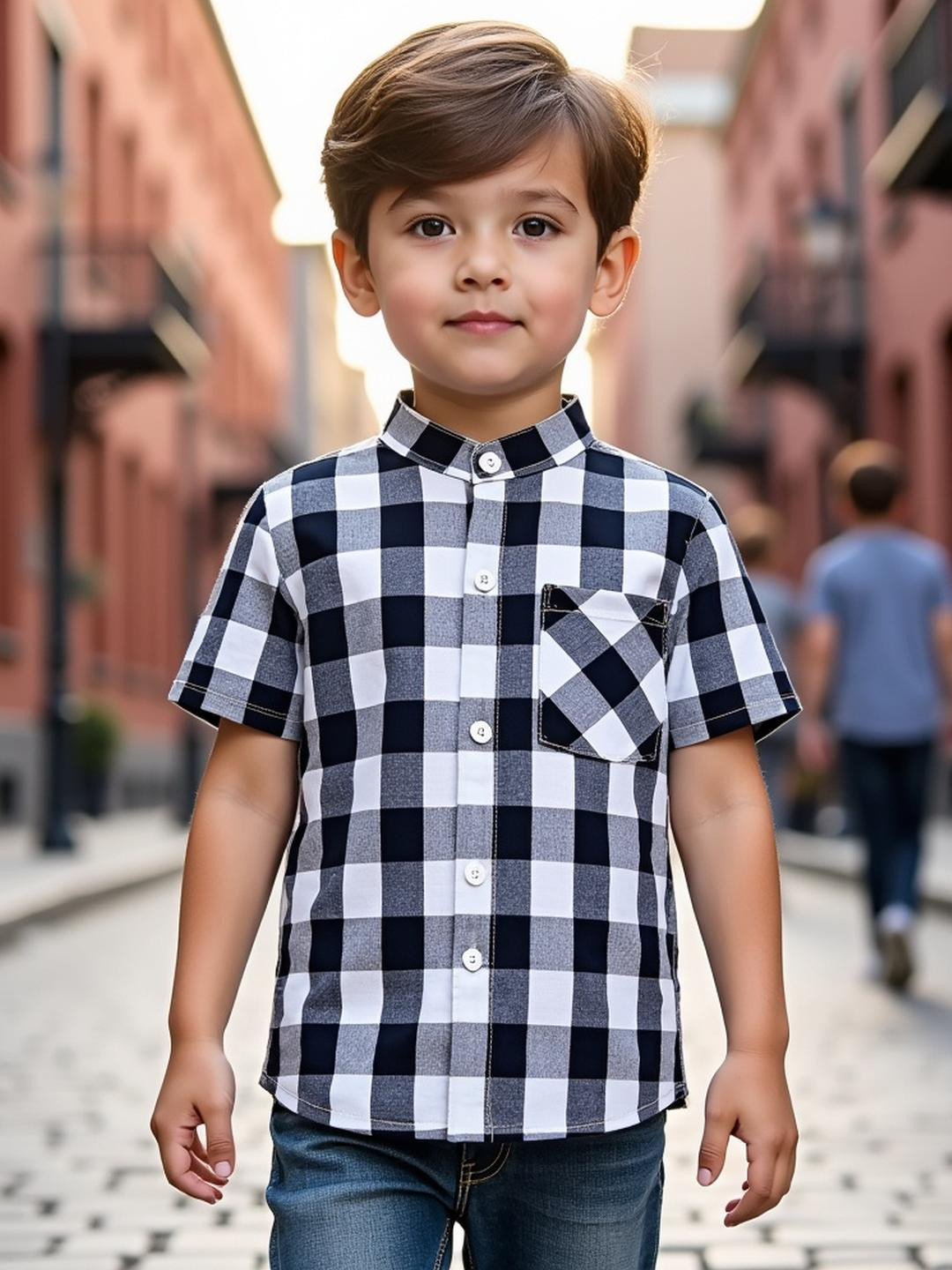 KIDGARB Boys Printed Casual Shirt