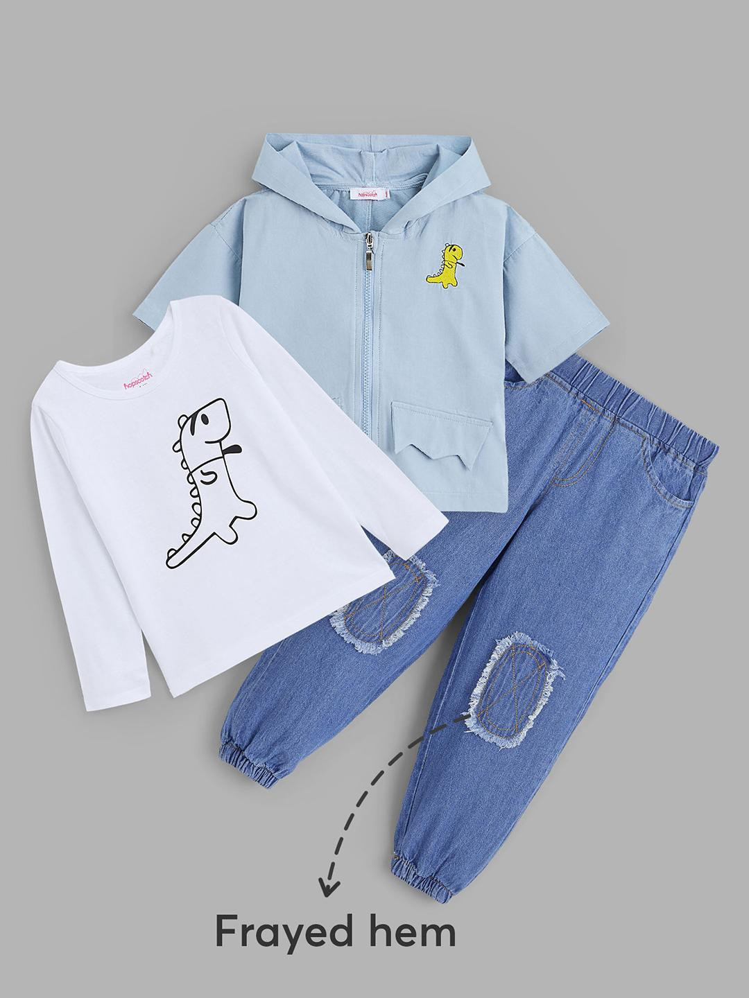 3-Pc Dinosaur Buddy Pant Set