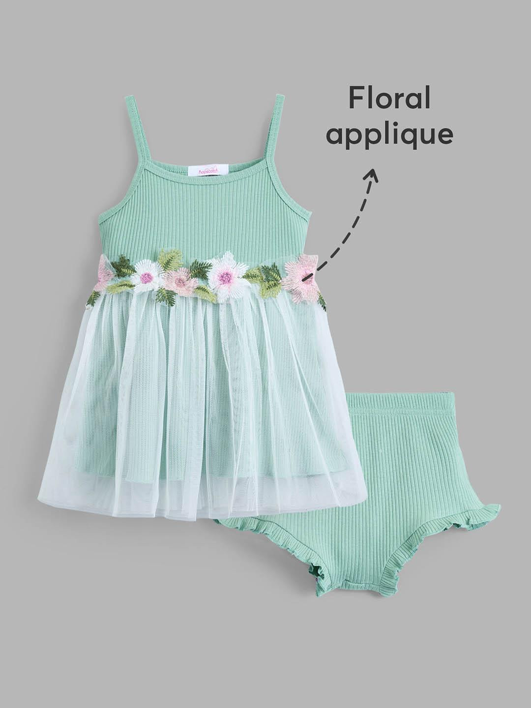 Hopscotch Girls A line Fit & Flare Dress