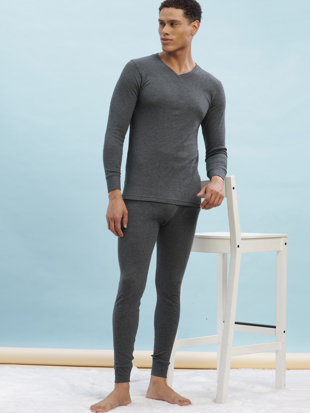 Force NXT V-Neck Cotton Thermal Set