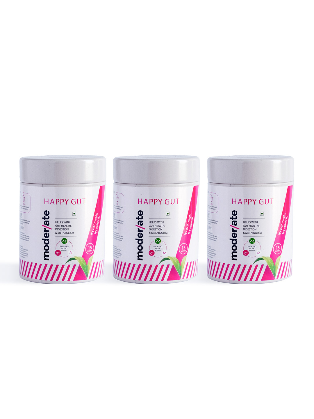 Moderate Happy Gut For Digestion & Metabolism - 15 Sachet