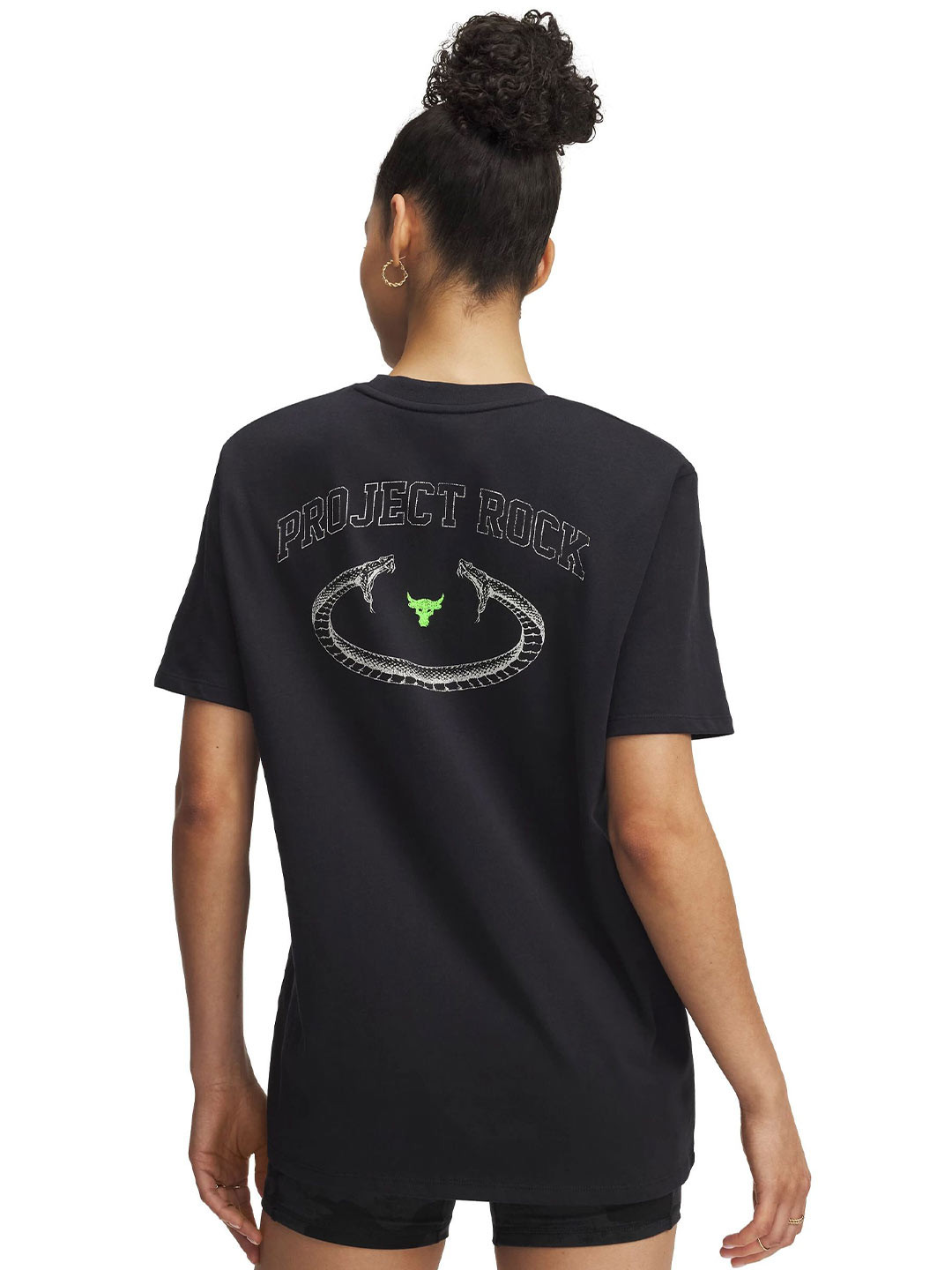 UNDER ARMOUR Project Rock Campus Short Sleeve Relaxed Fit Tshirts