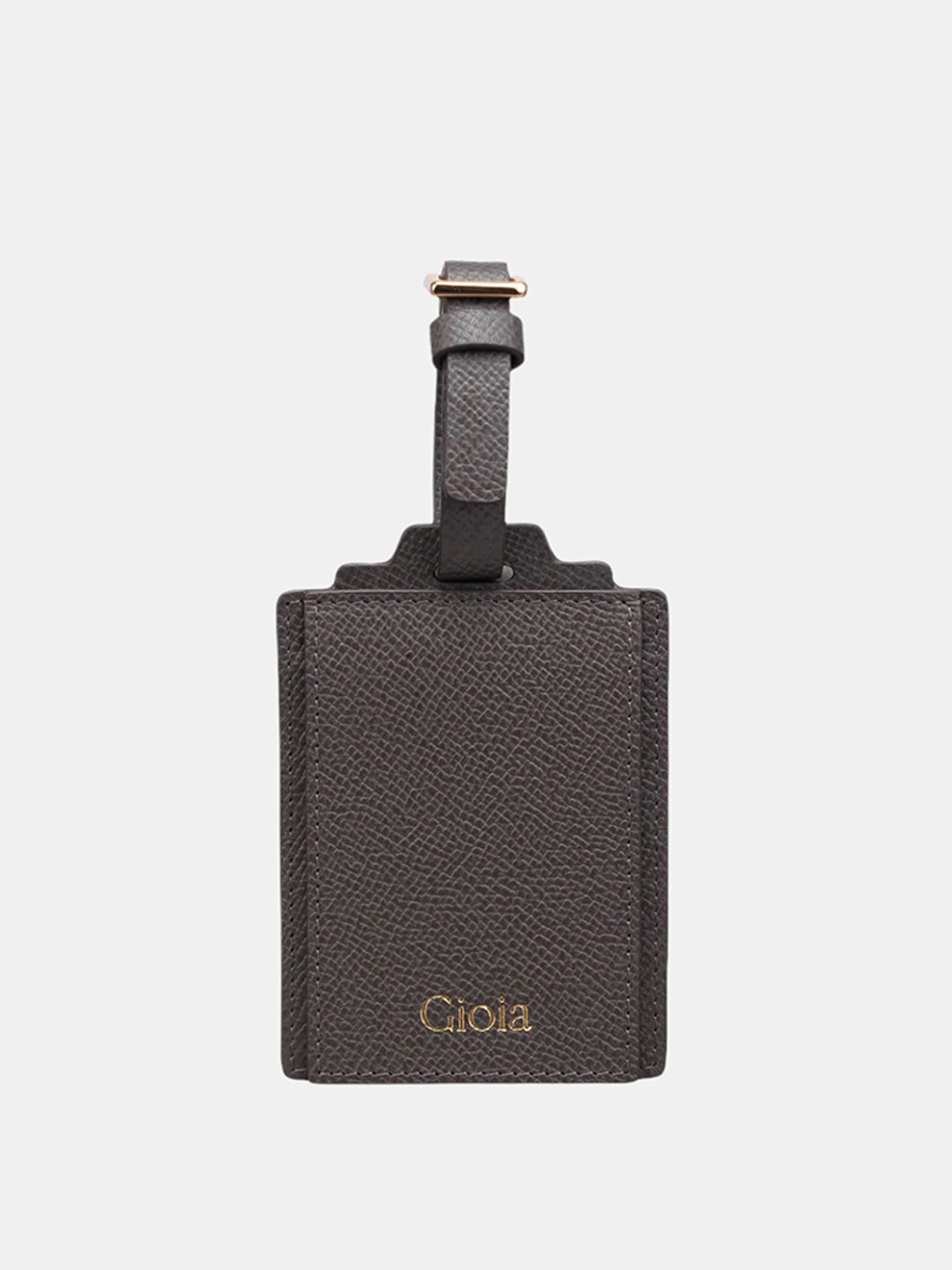 Gioia Charcoal Rober Luggage Tag