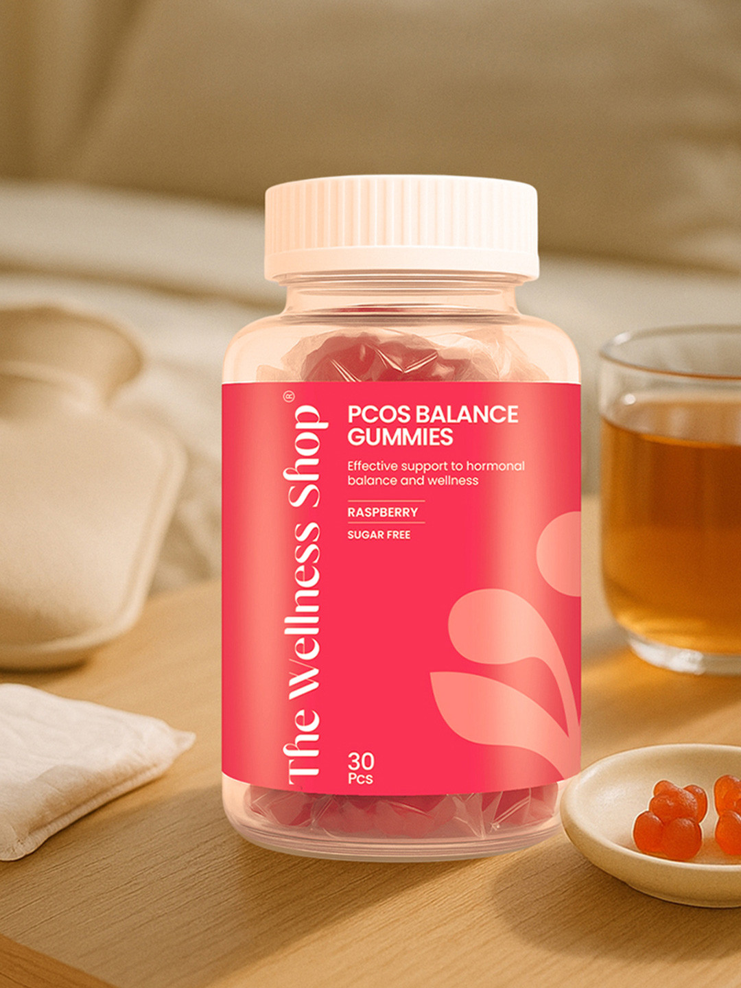 The Wellness Shop Myo-Inositol PCOS Relief Gummies - 30 Pieces