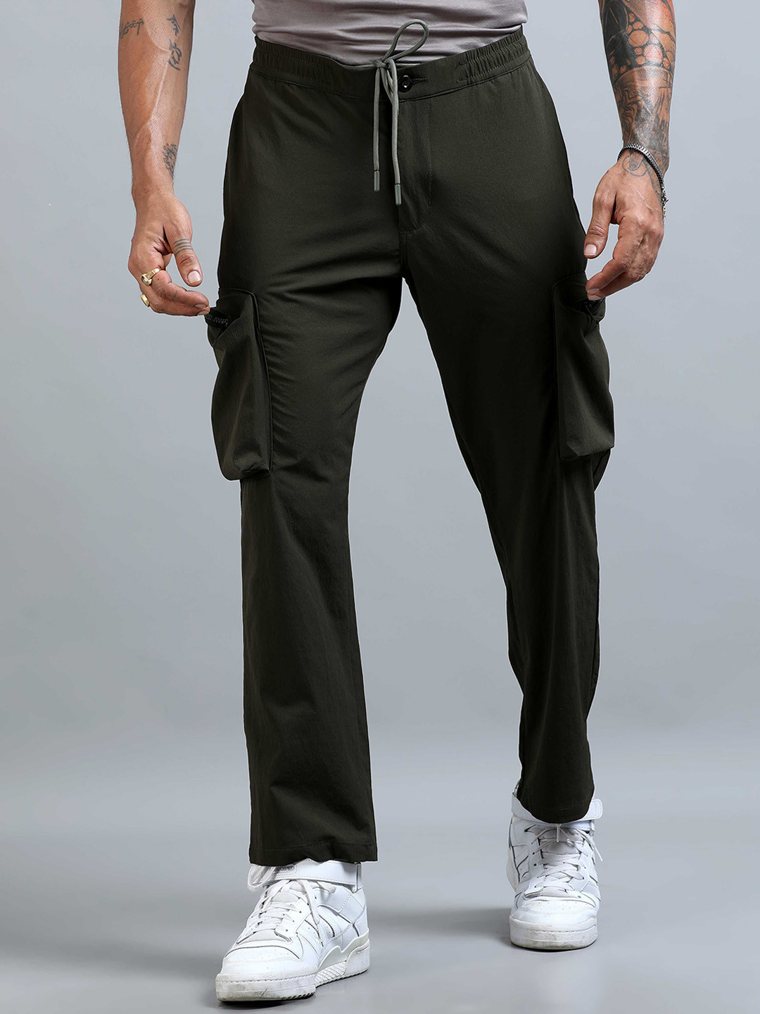 Italian Colony Urban Voyage Men Relaxed Cargo Trousers