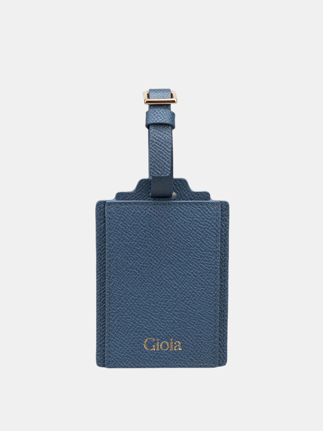 GIOIA Blue Rober Textured Luggage Tag