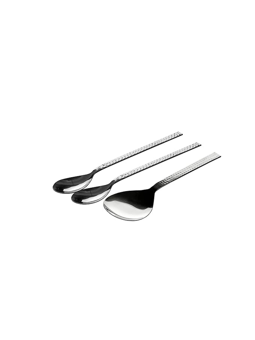 smart serve 3 Pieces Stainless Steel Serving Spoons