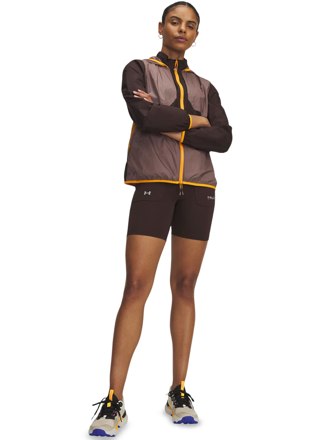 UNDER ARMOUR Trail Run Slim Fit Mid-Rise Shorts