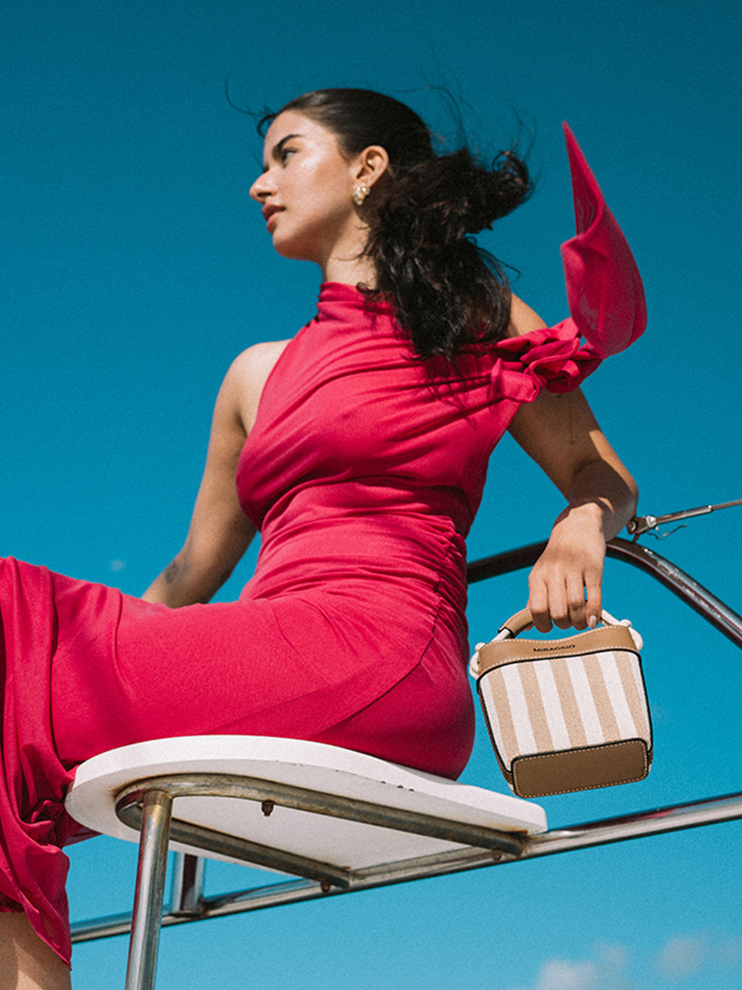 MIRAGGIO Monaco Mini Sling Bag With Adjustable & Detachable Strap