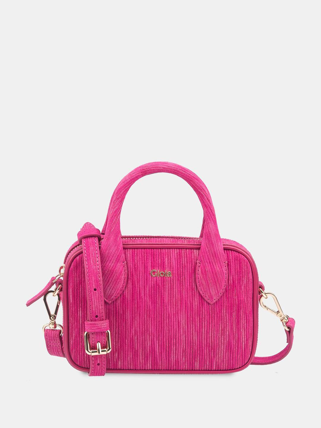 GIOIA Women Textured Estoril Detachable Sling Strap Casual Mini Bag