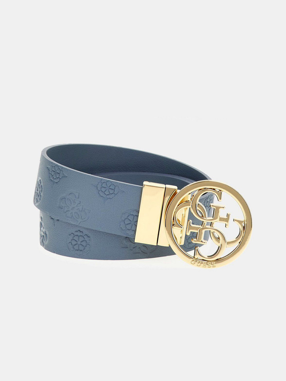 GUESS Women Textured Canvas Belt