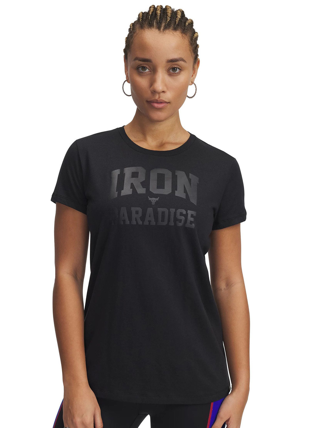 UNDER ARMOUR Project Rock Iron Paradise Short Sleeve T-shirt