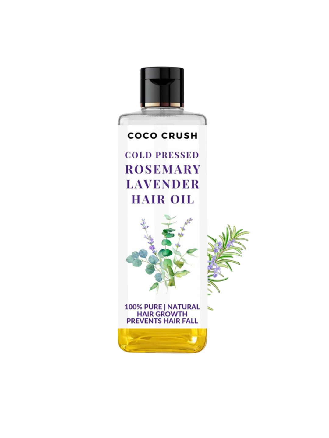 Coco Crush Cold Pressed Rosemary Lavender Hair Oil - 50 ml