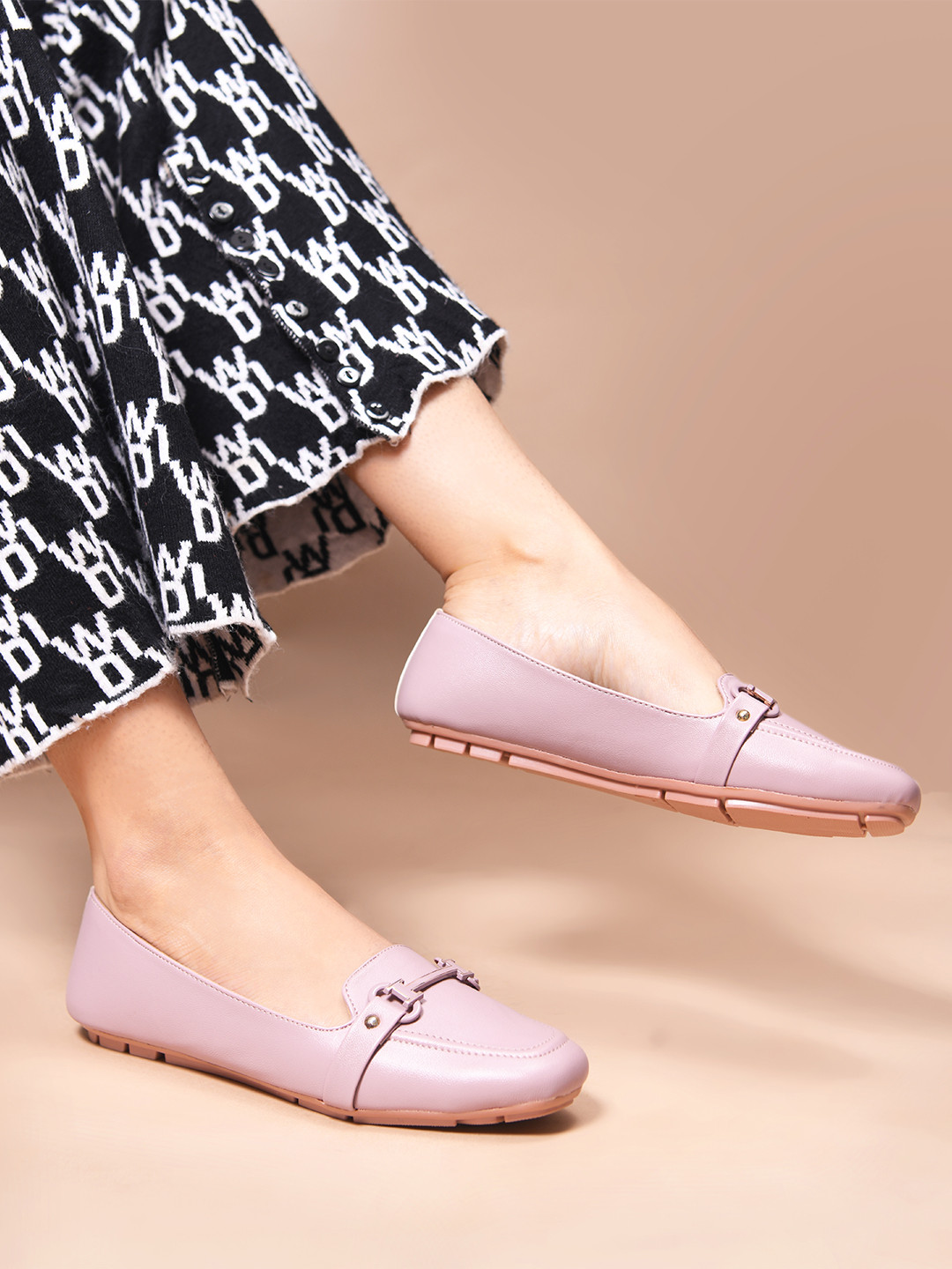 PEEK Helm Round Toe Horsebit Loafers