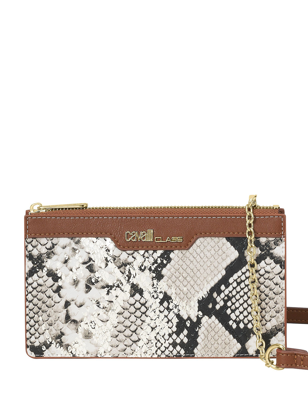 Cavalli Class Women Animal Printed Sling Bag