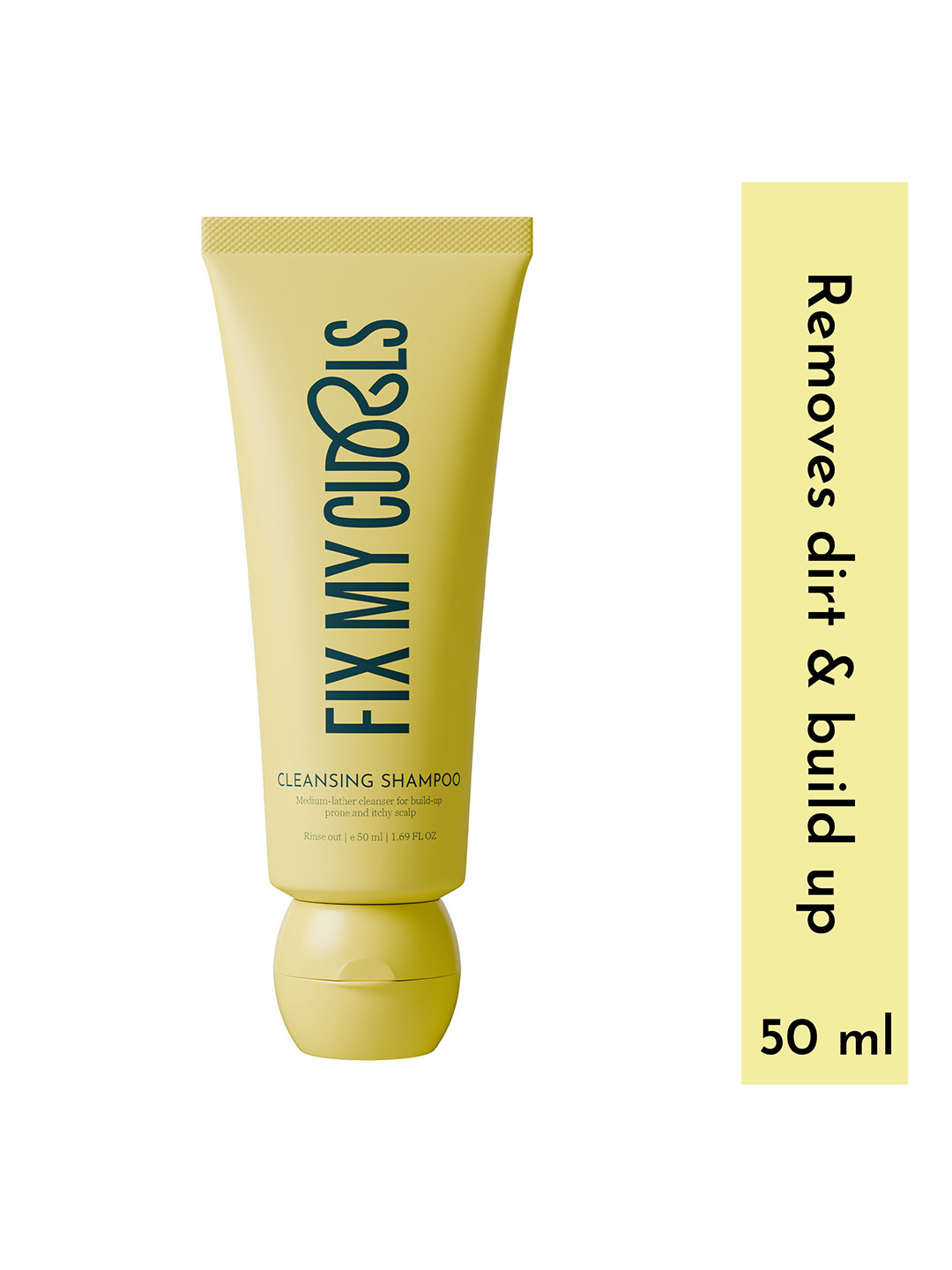 Fix My Curls Anti Dandruff Cleansing Shampoo- 50 ml