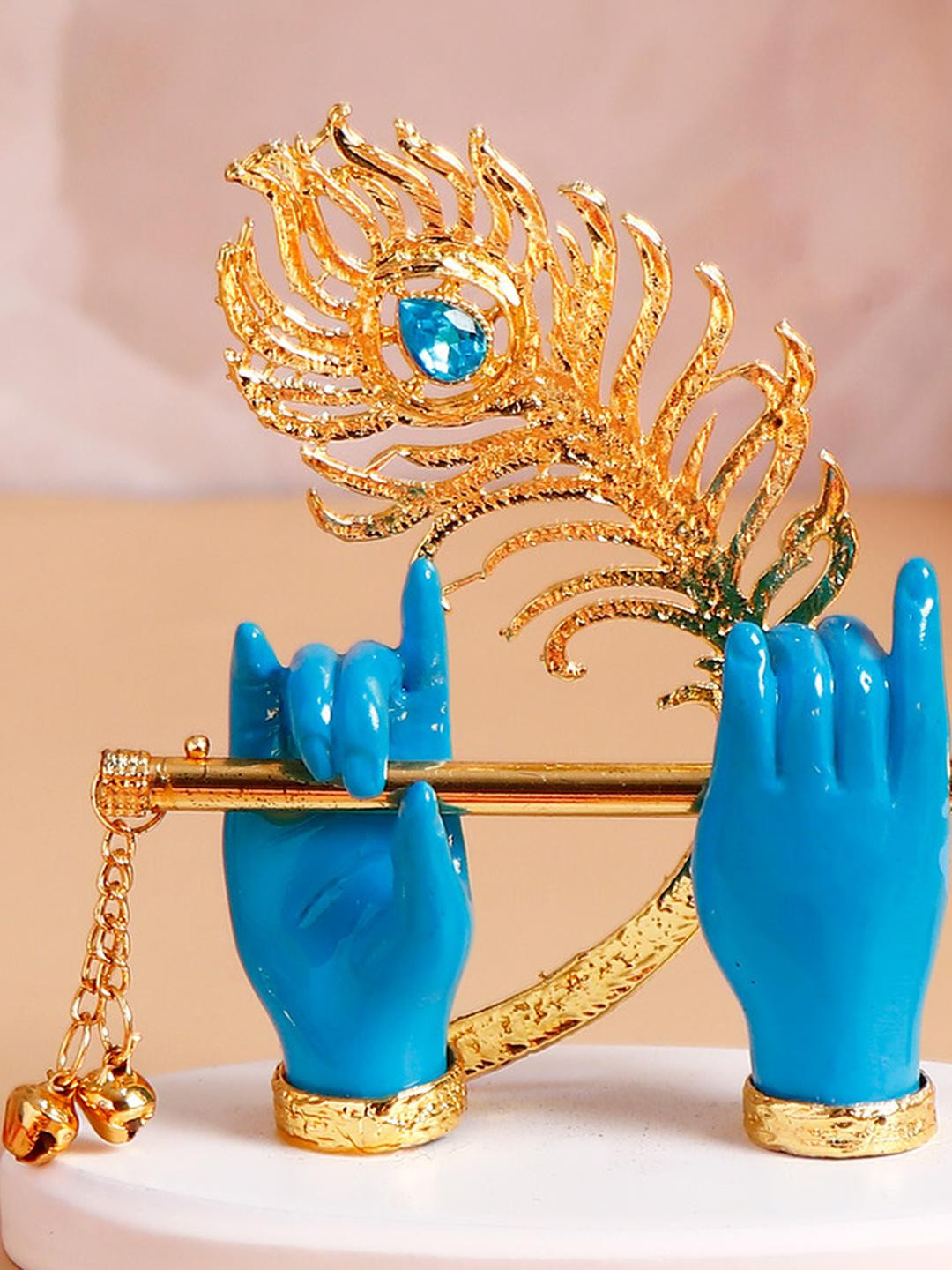 Archies Krishna Divine Hands with Bansuri Showpiece