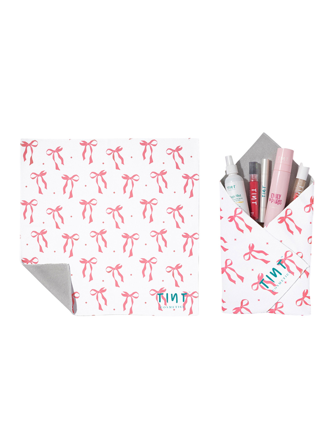 Tint Cosmetics Printed Wrap Makeup Bag