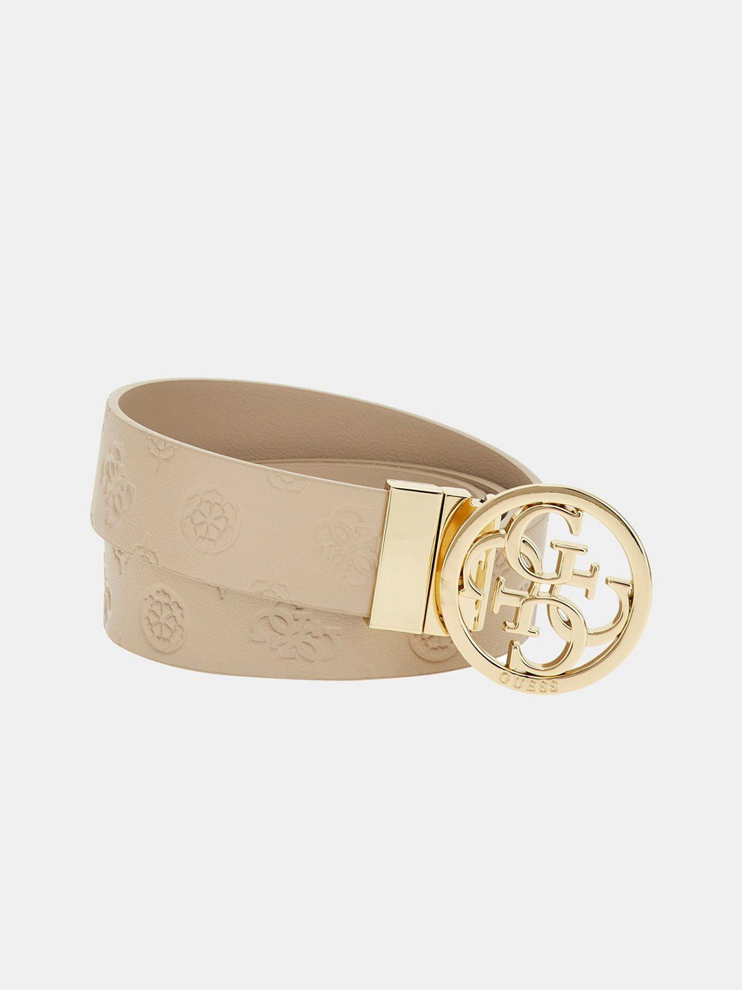 GUESS Women Textured Canvas Belt