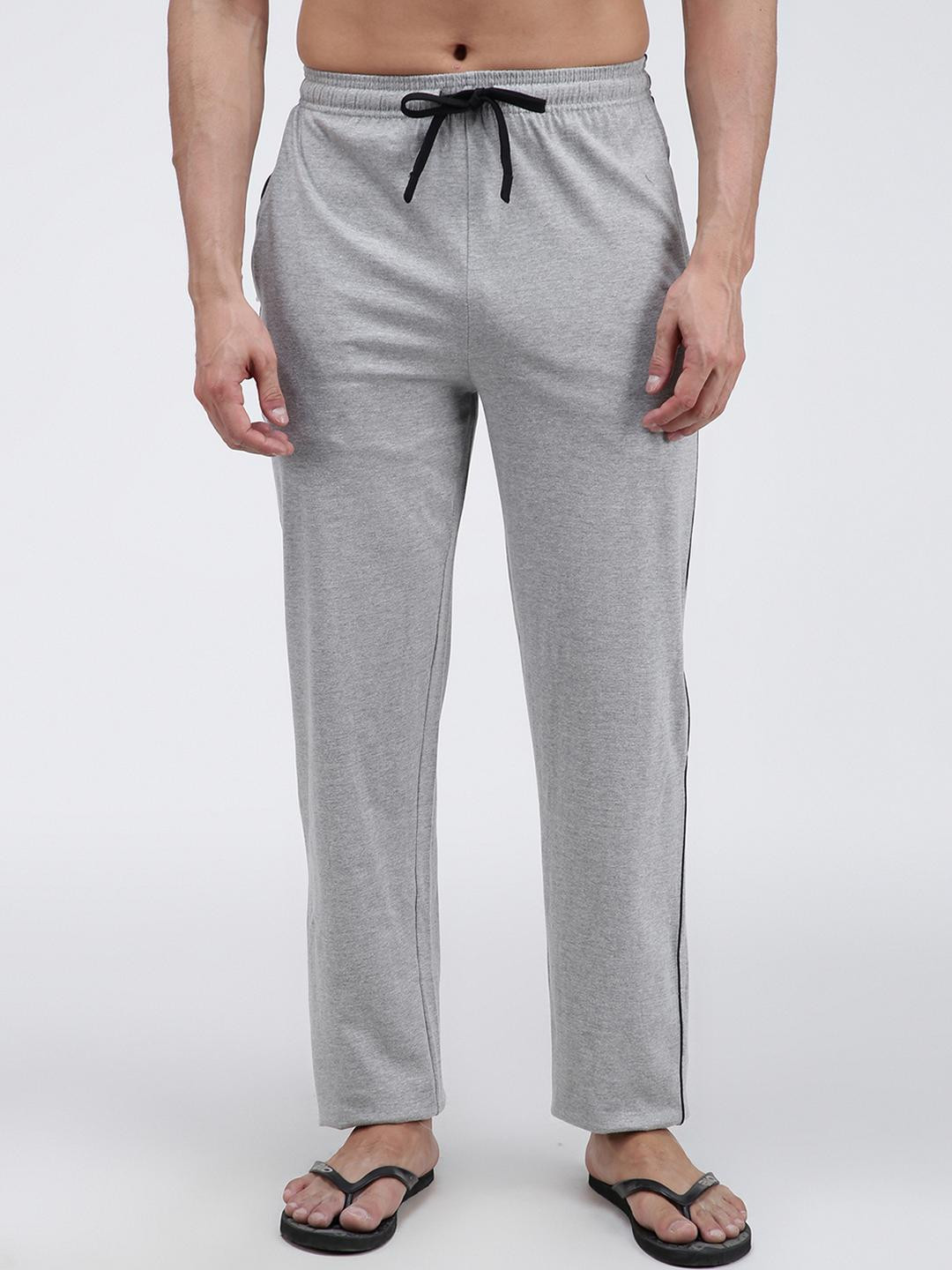 AMUL COMFY Men Grey Regular Fit Track Pant