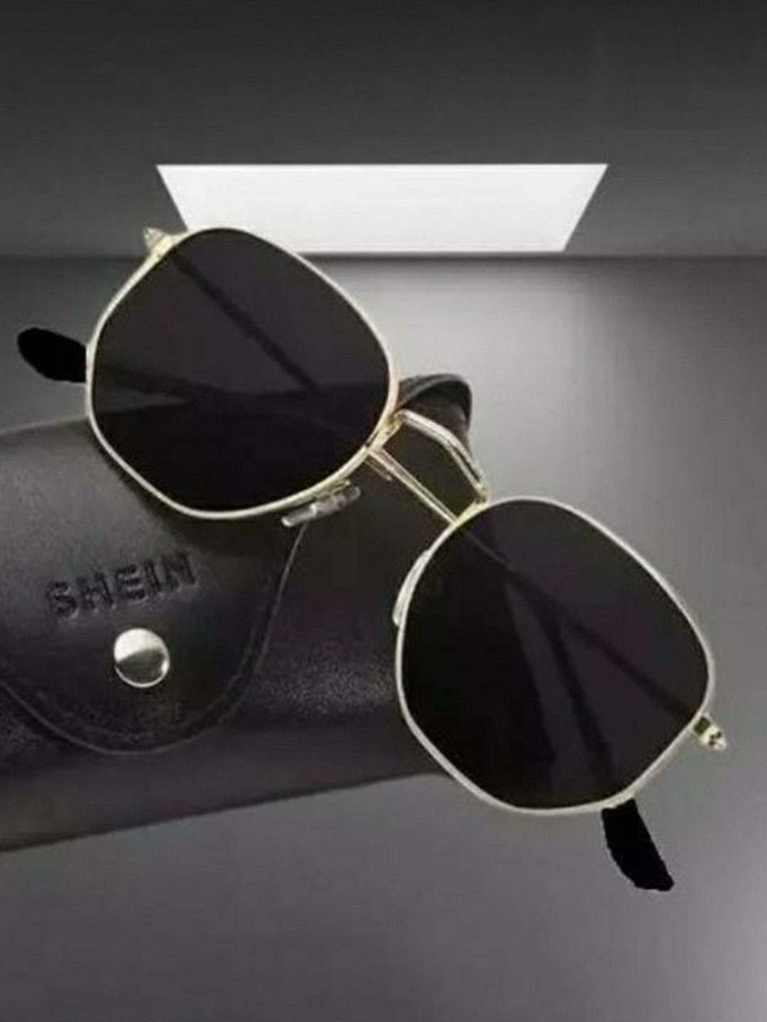 SPADEACES Unisex Aviator Sunglasses With UV Protected Lens