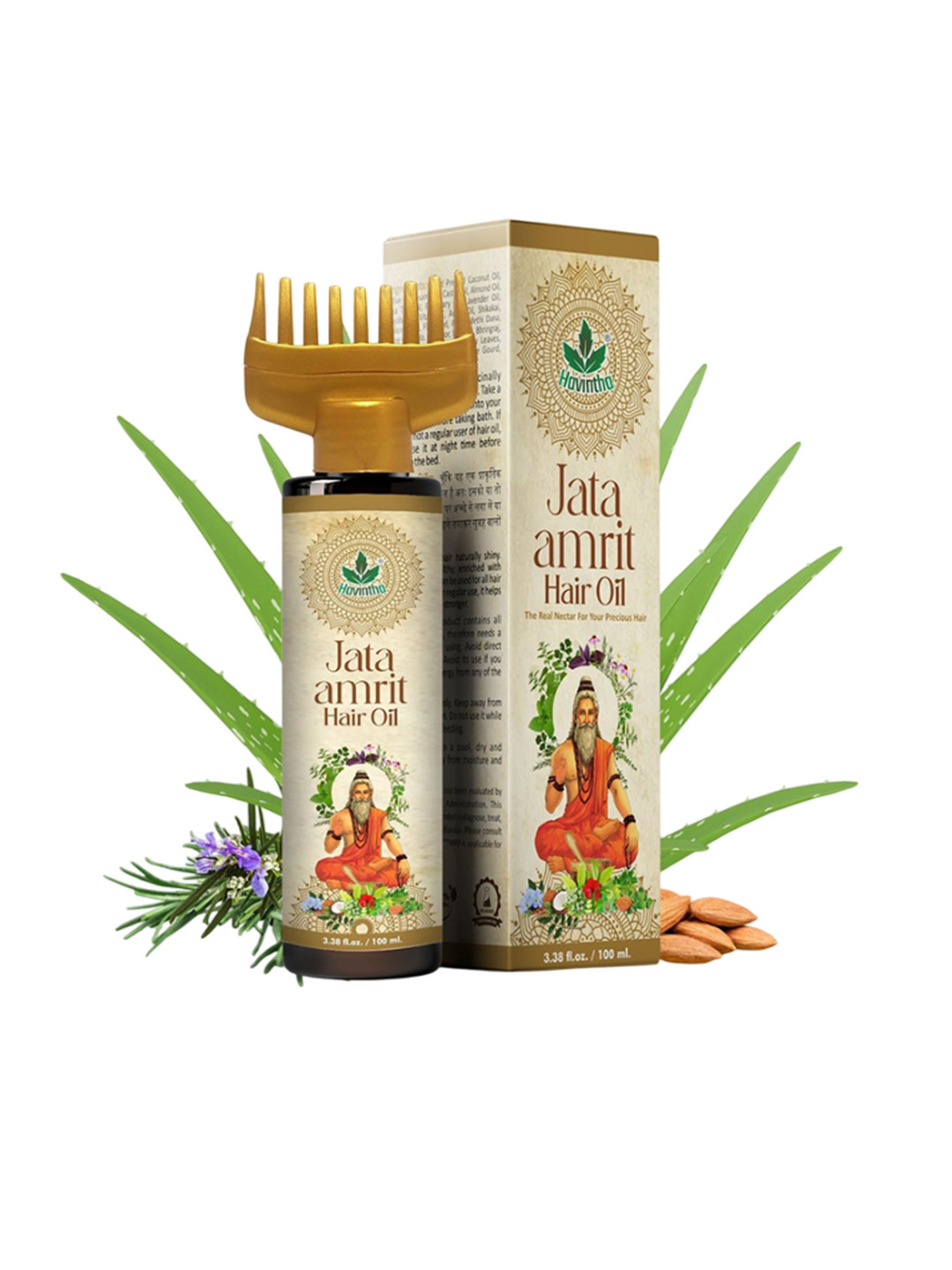 Havintha Herbal Hair Oil For Helps Hair Growth - 100 ml