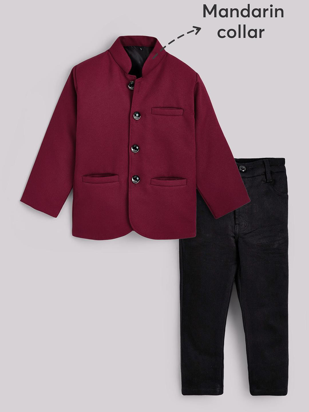 2-Pc Formal Coat & Pant