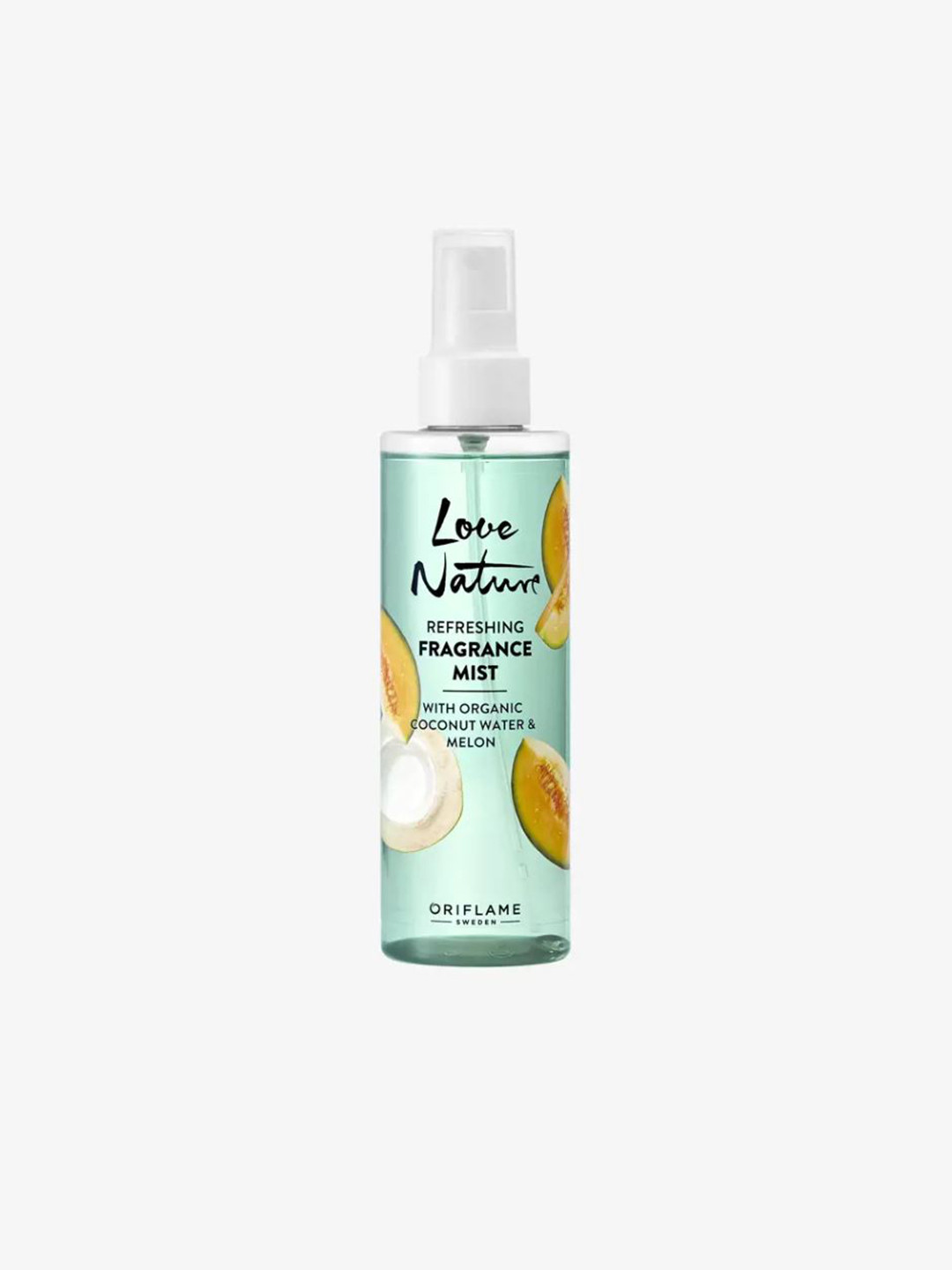 Oriflame Love Nature Refreshing Fragrance Mist With Organic Coconut Water & Melon 200 ml