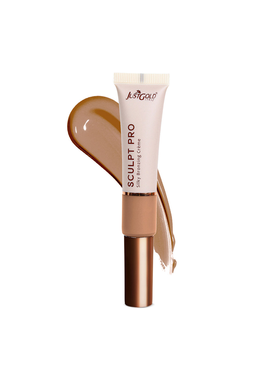 JUSTGOLD Sculpt Pro Silky Bronzing Creme Contour- 15 g- Frappe 01