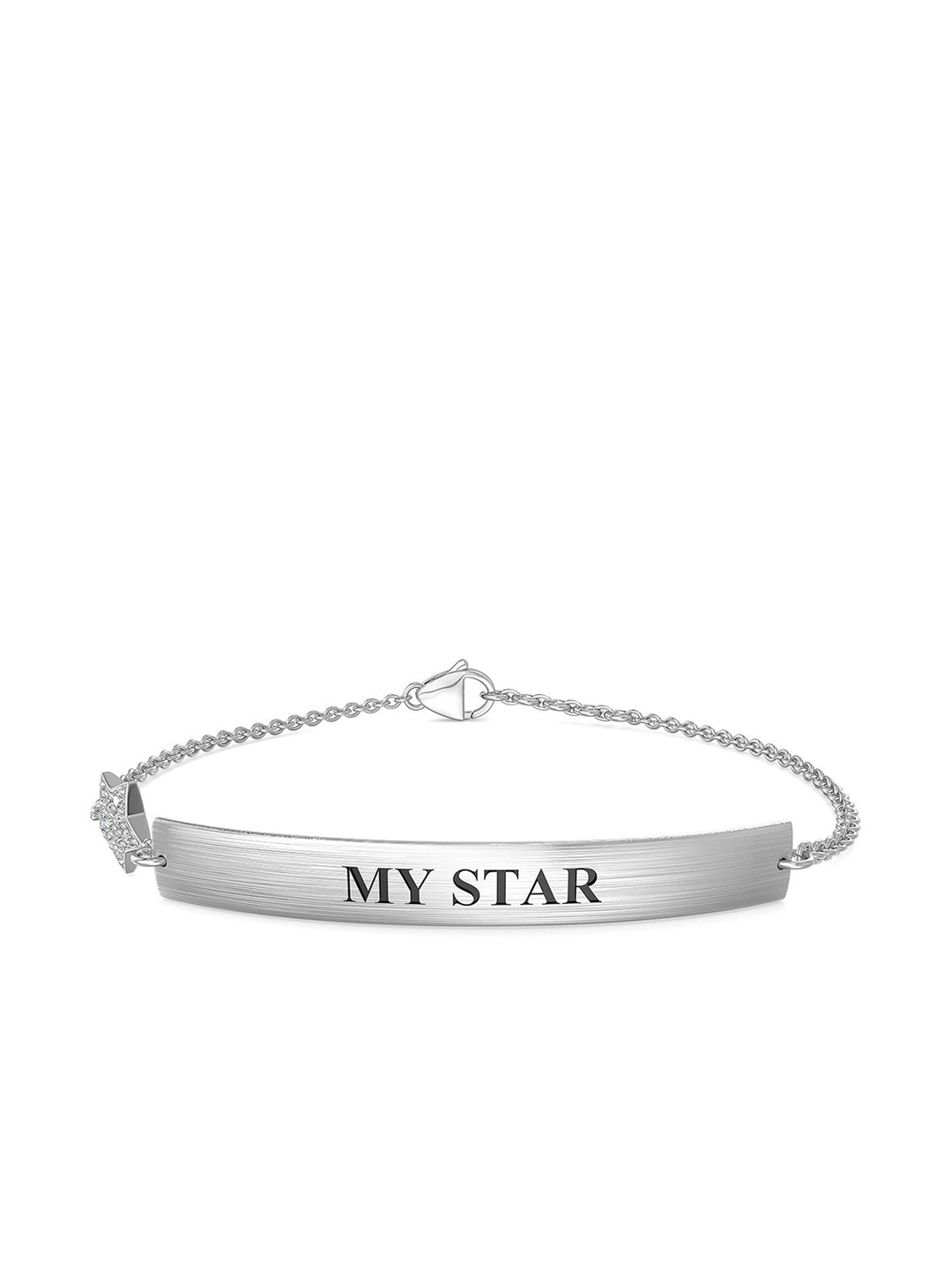 Joyalukkas 18 Kt My Star Tennis Bracelet -4.84 gms
