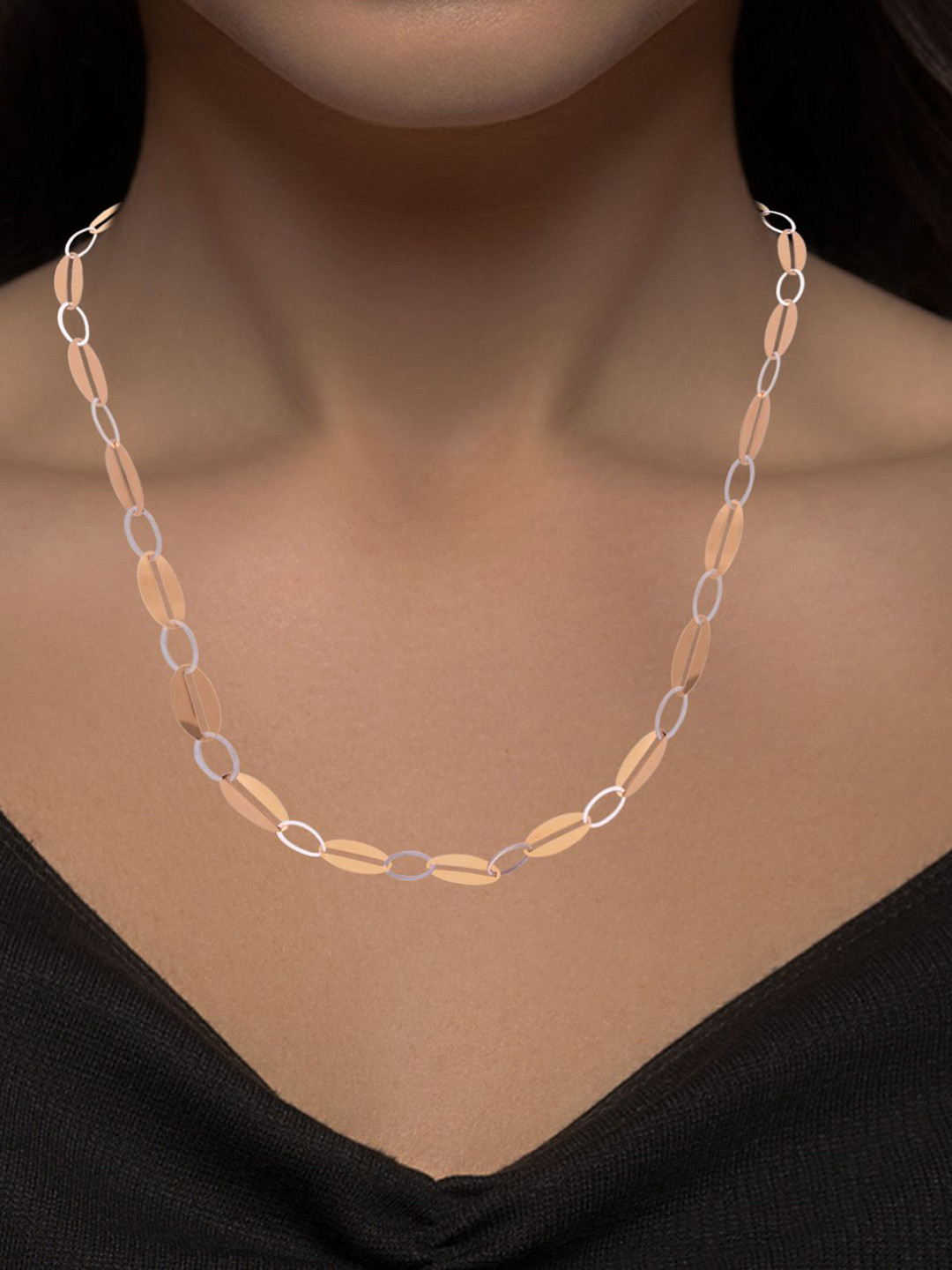 C KRISHNIAH CHETTY JEWELLERS PVT LTD 18KT Gold Necklace -7.58g