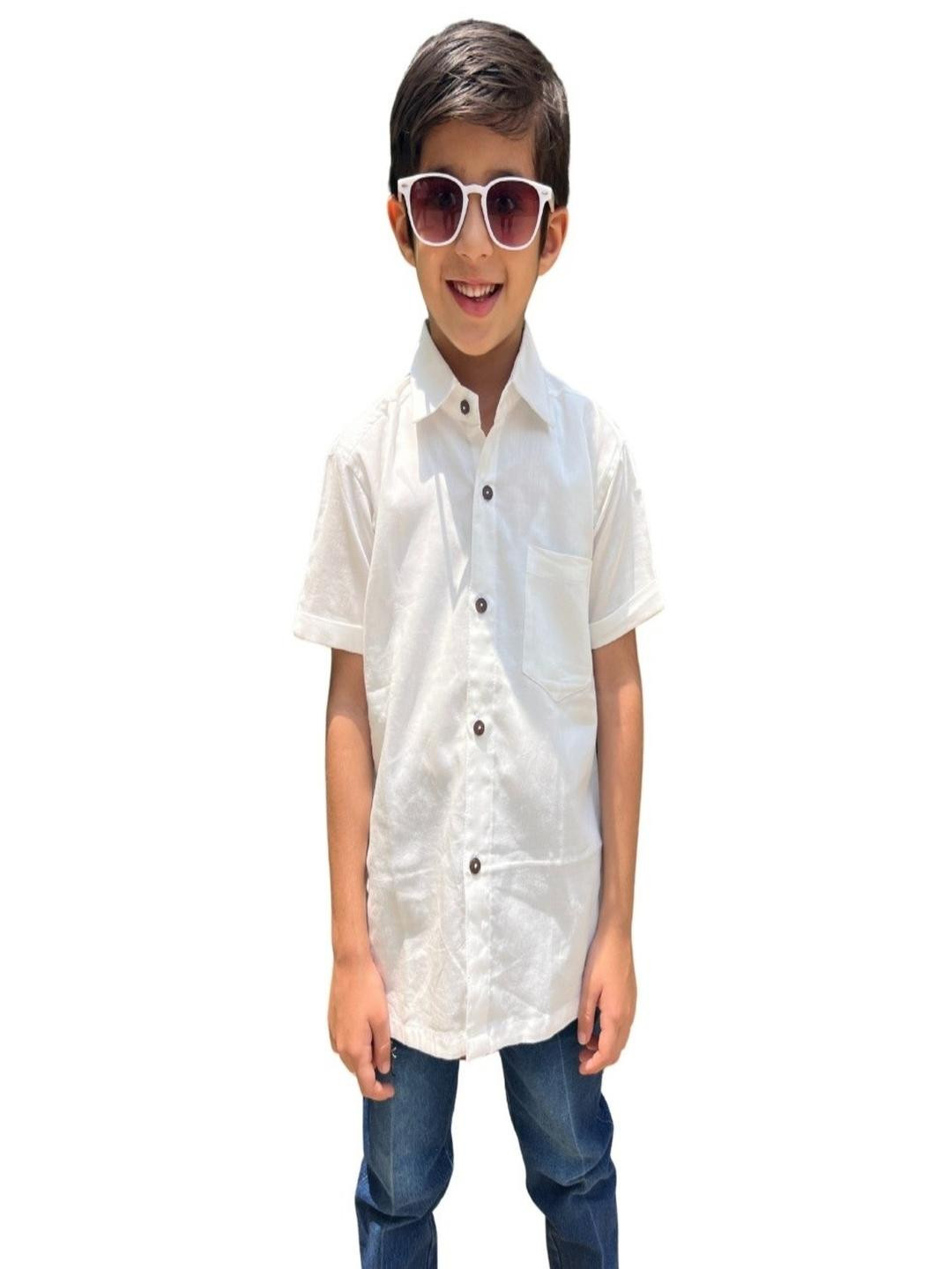 MAITREYO Boys Cotton Shirt