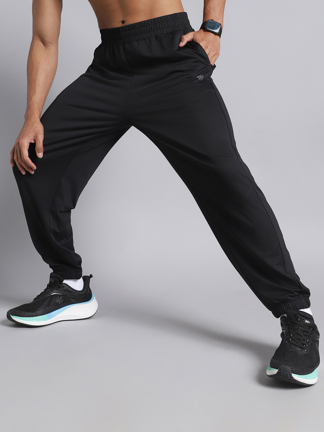 CULT Men Black Runner's Pro Joggers