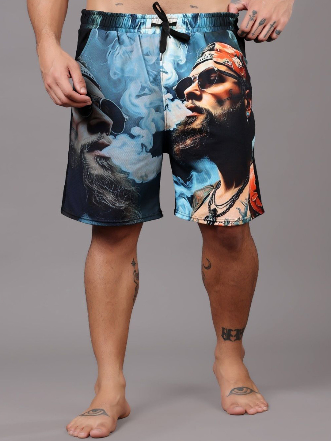 YELLOW TREE Men Dri-FIT Regular Fit Mid-Rise Short