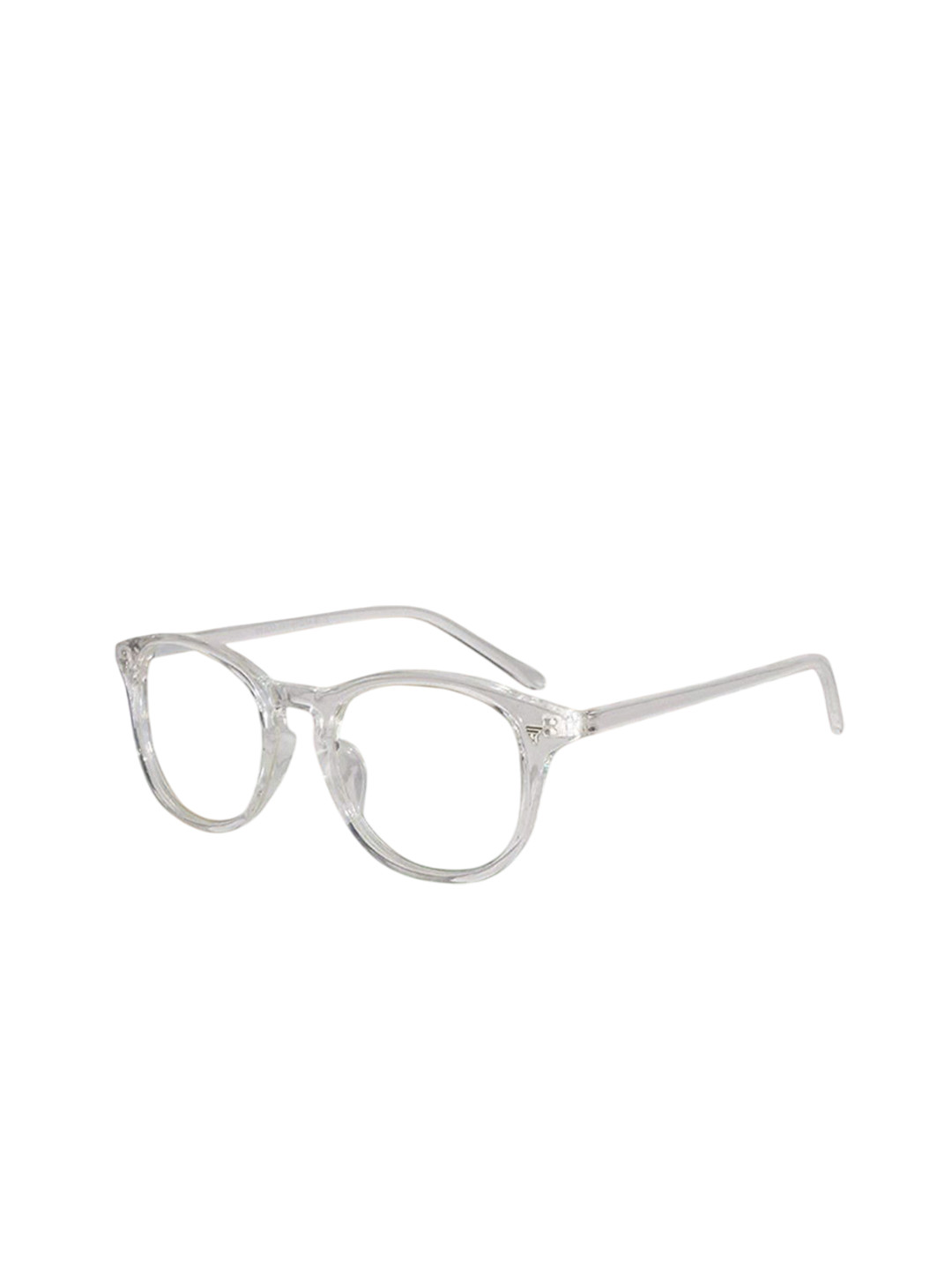 SPADEACES Unisex Full Rim Oval Frames OG-STAG  Clear-12