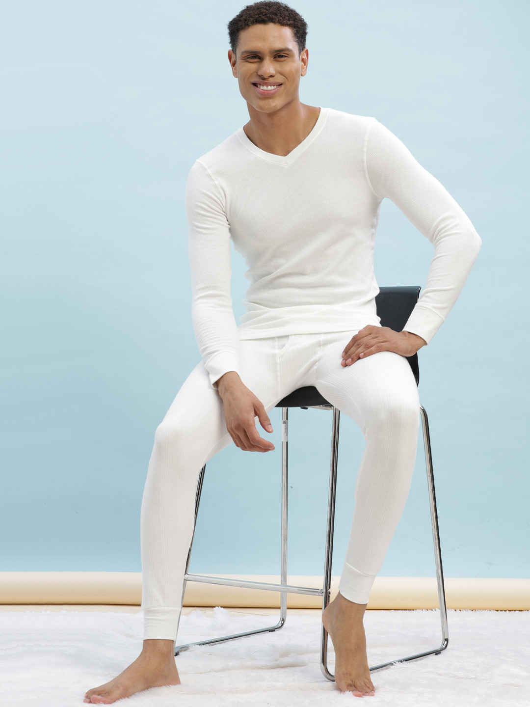 Force NXT Cotton Top & Pyjama Thermal Set