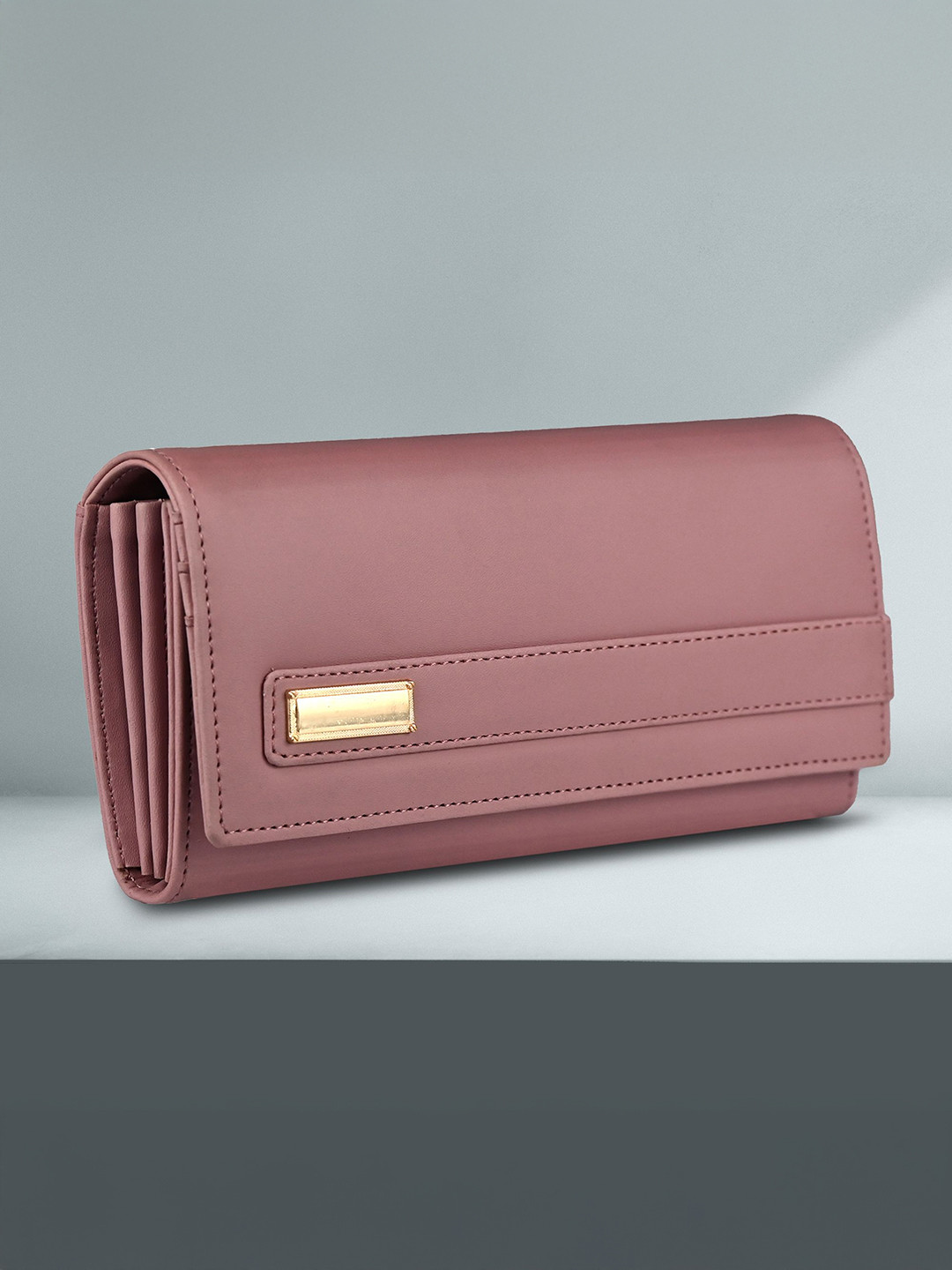 ALSU Women Long Two Fold Wallet