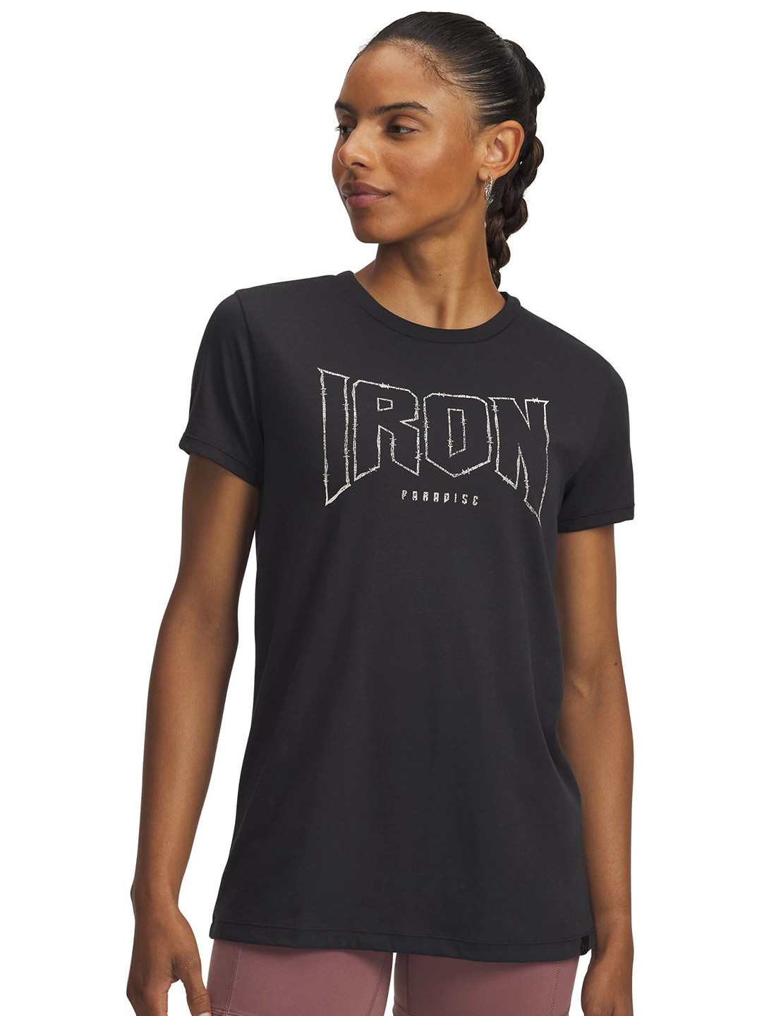 UNDER ARMOUR Project Rock Payoff  Short Sleeve Printed T-shirt