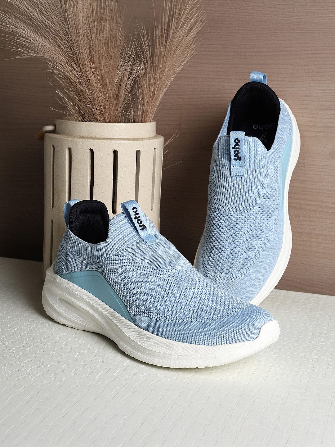 yoho Women Woven Design Sneakers