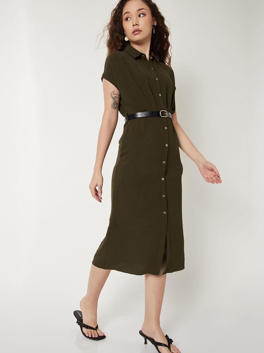 max Shirt Midi Dress