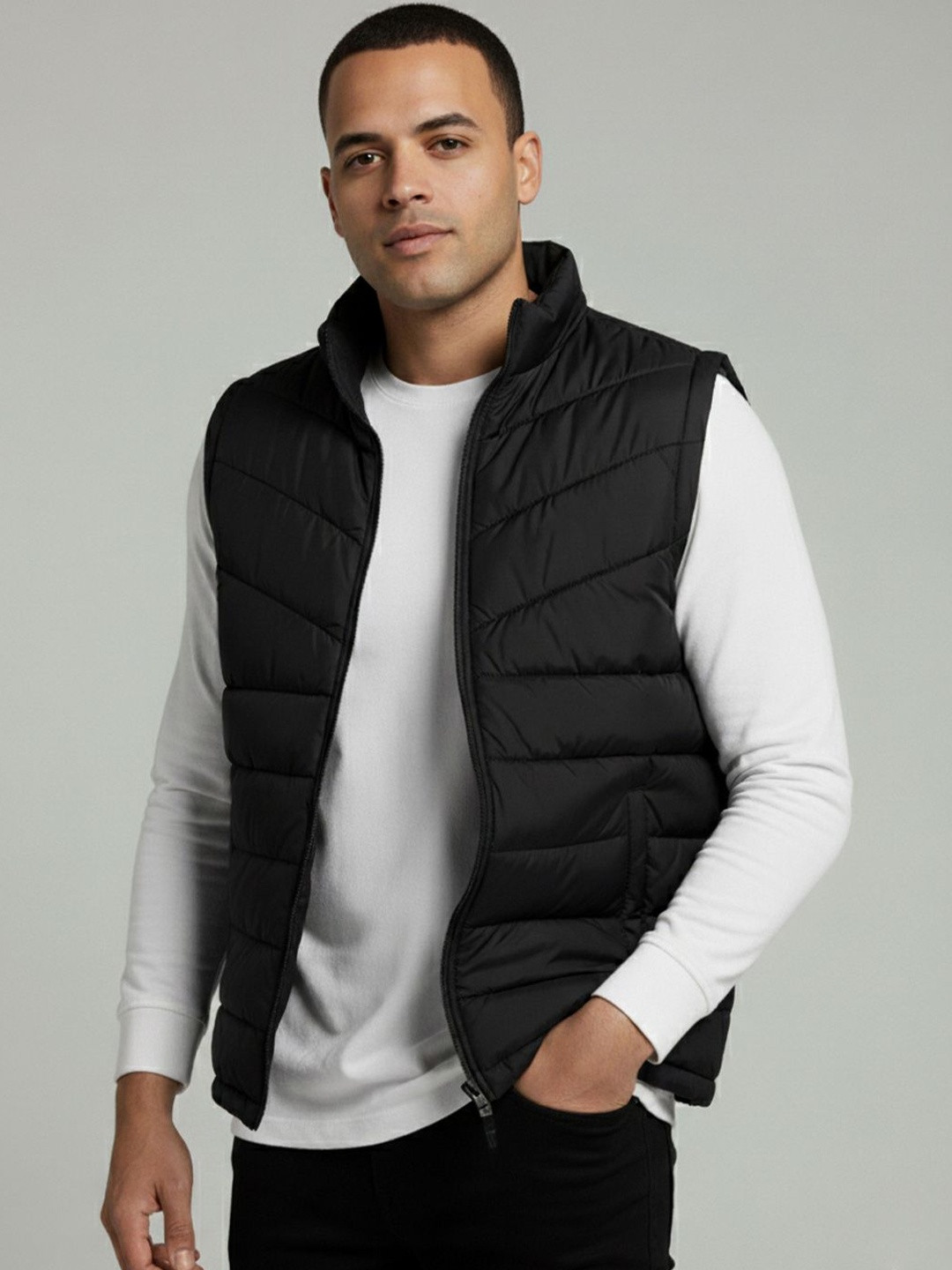 glitchez Men Puffer Jacket