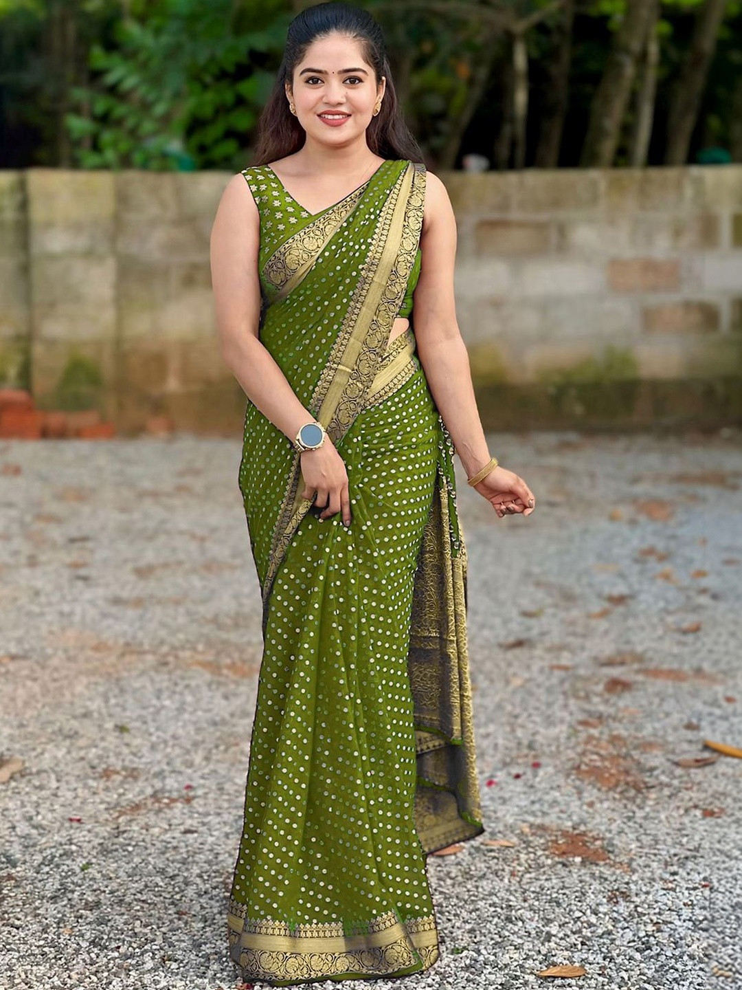 saretramall Woven Design Zari Art Silk Kanjeevaram Saree
