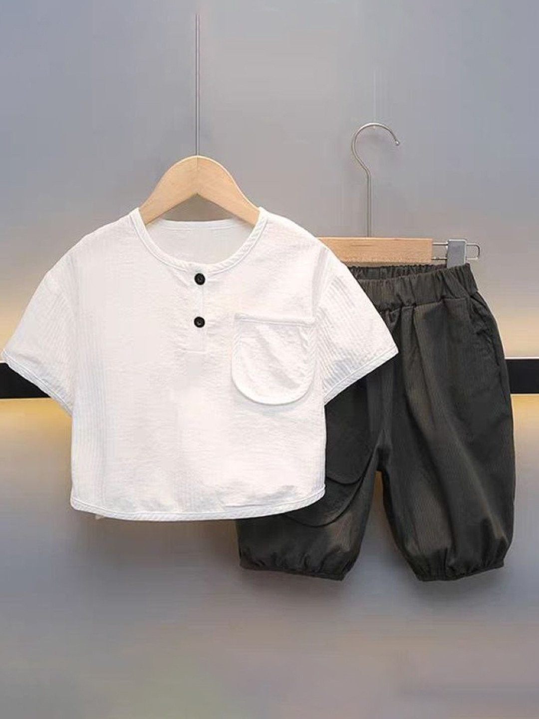FASTDEAL Boys T-shirt with Shorts