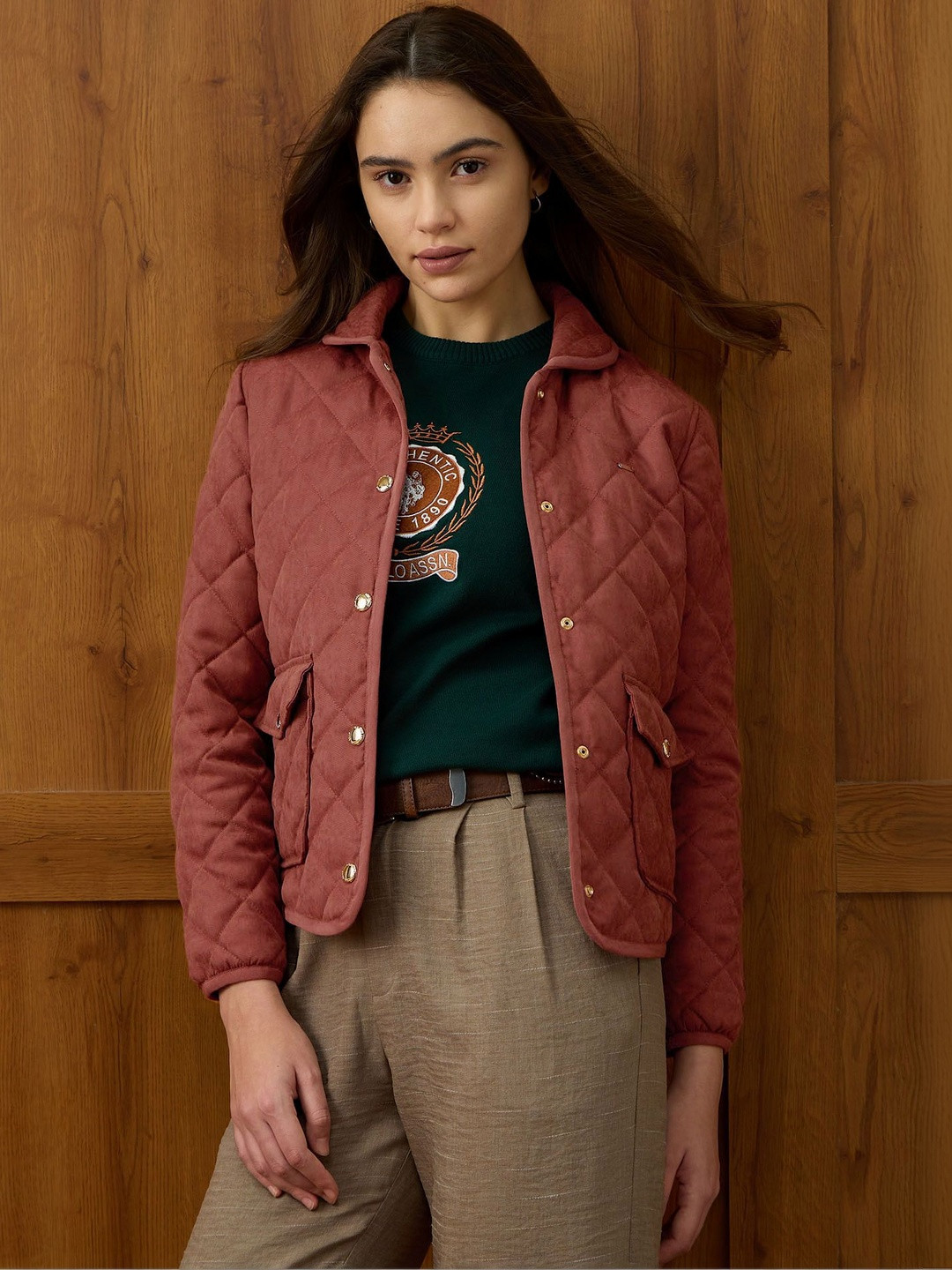 U.S. Polo Assn. Women Women Lightweight Quilted Jacket